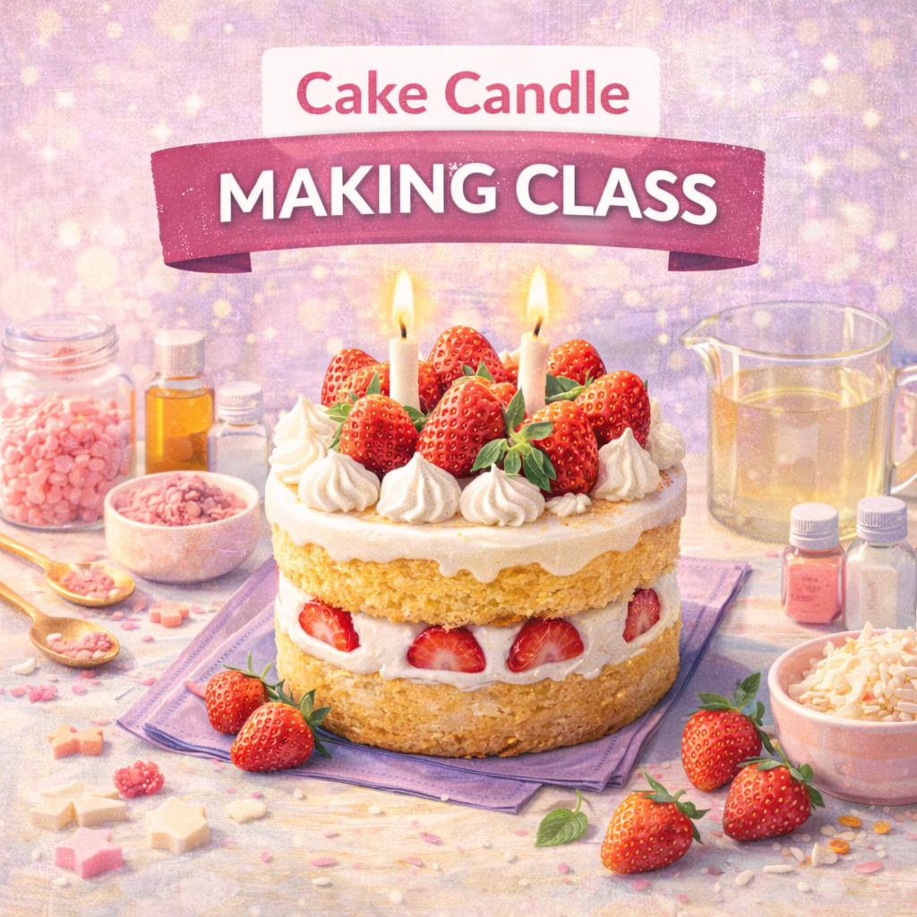 Cake Candle Making Class