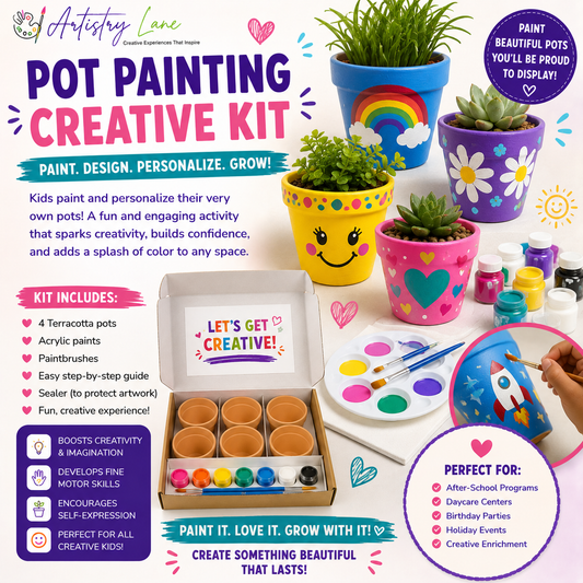 Pot Painting & Decorating