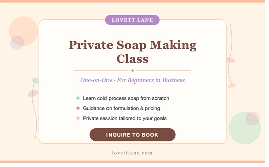 Private Soap-Making Training Session